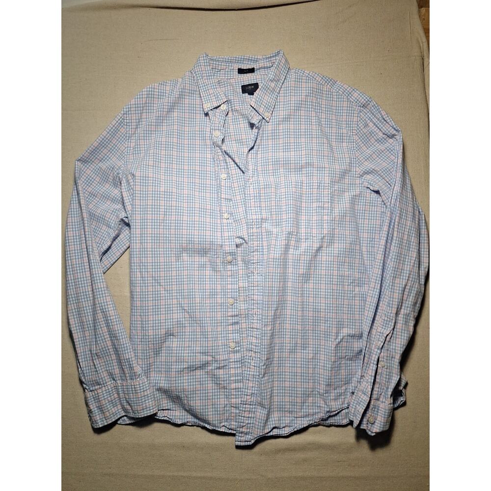 j crew button down shirt mens slim